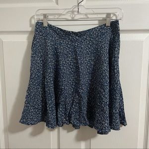 Blue Mini Skirt